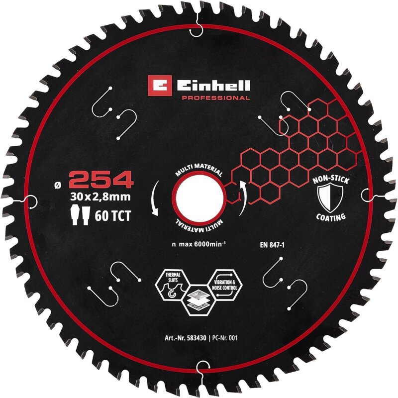 Tarcza do cięcia EINHELL 583430 254 mm