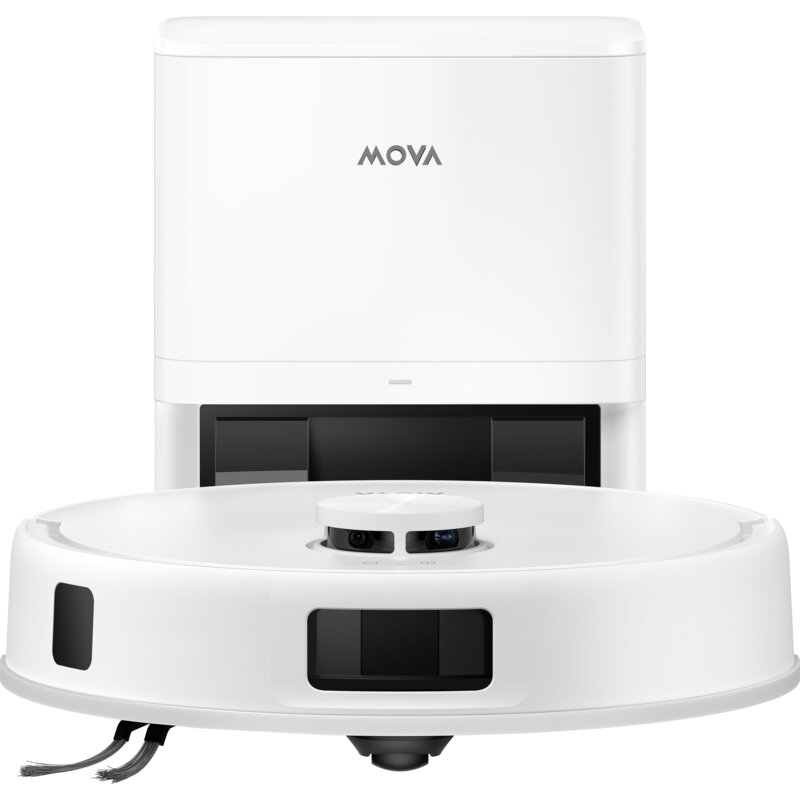 Mova E20s Pro Plus Funkcja mopowania Stacja oczyszczająca Tworzenie mapy pomieszczenia Biały