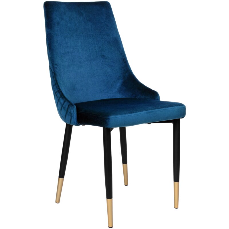 Krzesło EHOKERY Vermont Velvet Granatowy