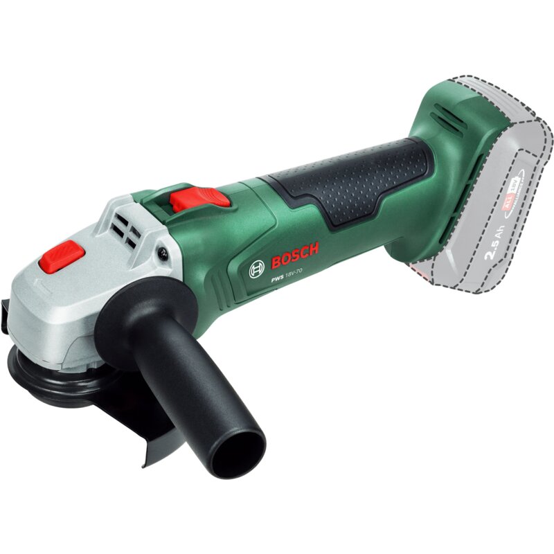 Szlifierka kątowa akumulatorowa BOSCH PWS 18V-70 06033E6001