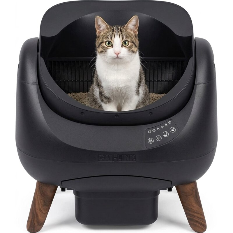 Inteligentna kuweta dla kota CATLINK Open X Szara