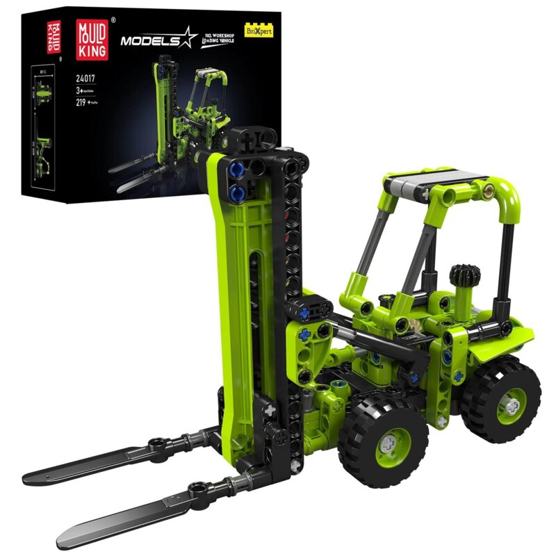 Klocki plastikowe MOULD KING Technic Forklift Workshop Loading Vehicle 24017