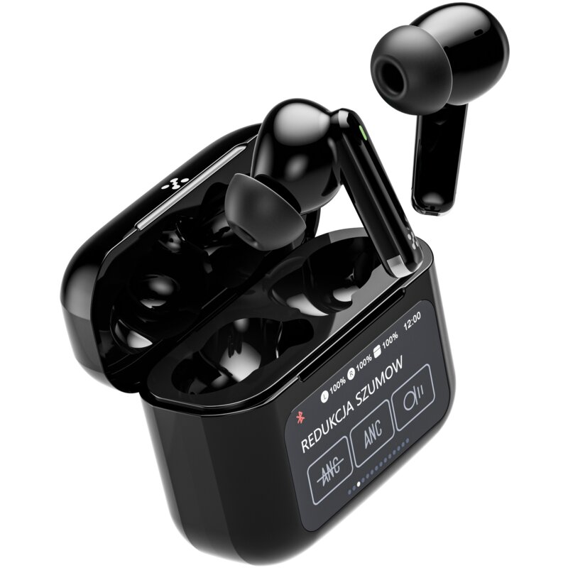 Słuchawki dokanałowe XMUSIC XTW950K ANC Czarny