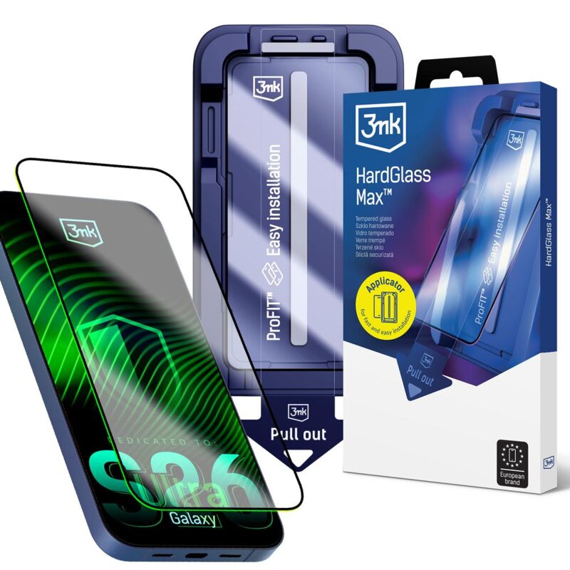 3mk Hardglass Max do Galaxy S26 Ultra