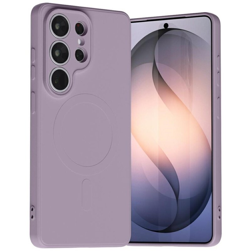 Etui MERCURY Semi-Silicone MagSafe do Samsung Galaxy S26 Ultra Liliowy