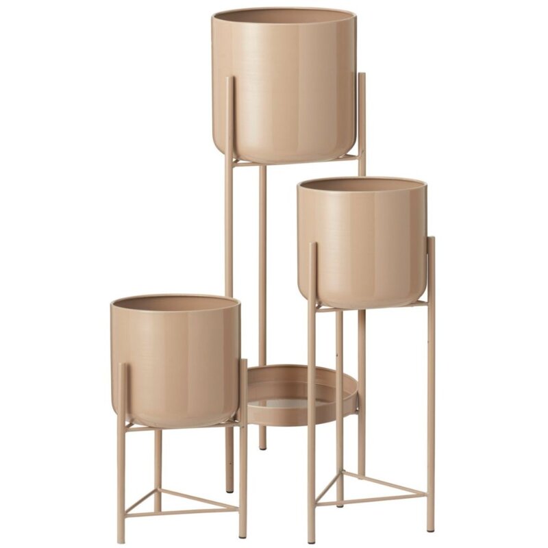 Kwietnik KOOPMAN 60 cm Beżowy