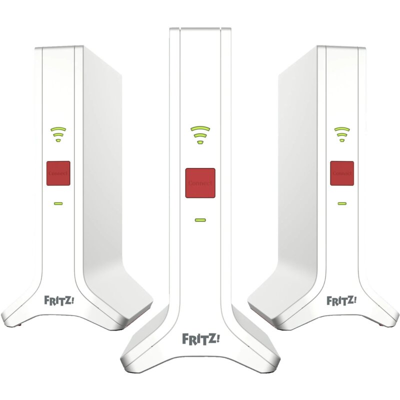 Wzmacniacz sieci FRITZ Mesh Set 4200 2.4 / 5 GHz, Wi-Fi 6 (802.11 a/b/g/n/ac/ax) (3 szt.)