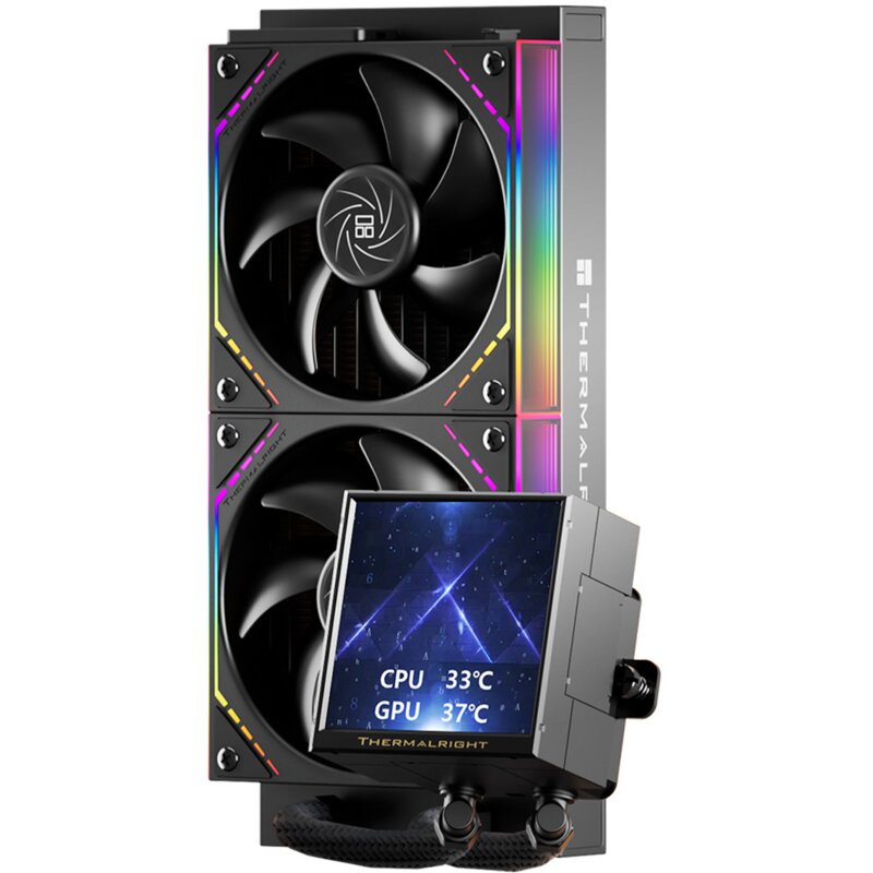 Chłodzenie wodne THERMALRIGHT Peerless Vision 240 ARGB Czarny