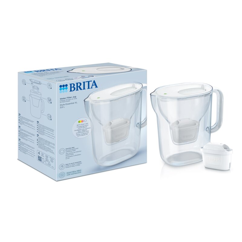Dzbanek filtrujący BRITA Style Essential XL Biały