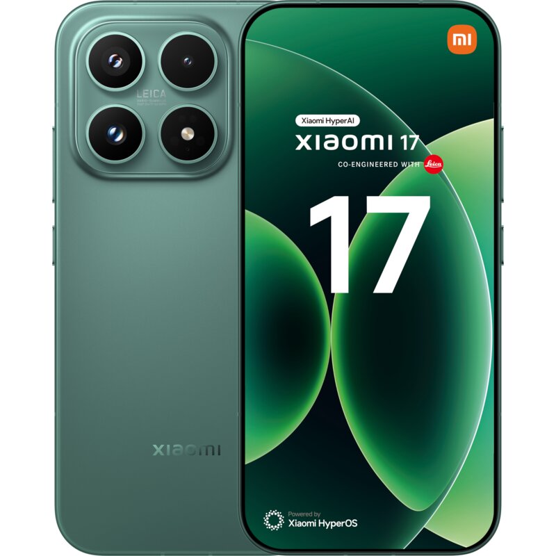 Smartfon XIAOMI 17 5G 12/512GB 6.3" 120Hz Zielony