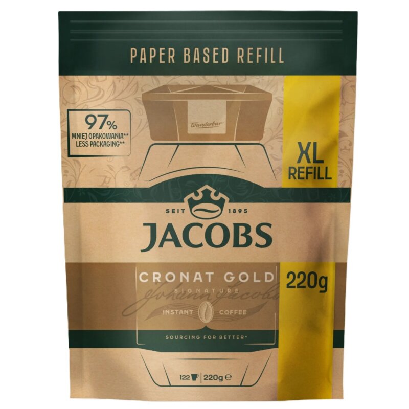 Kawa rozpuszczalna JACOBS Cronat Gold 0.22 kg