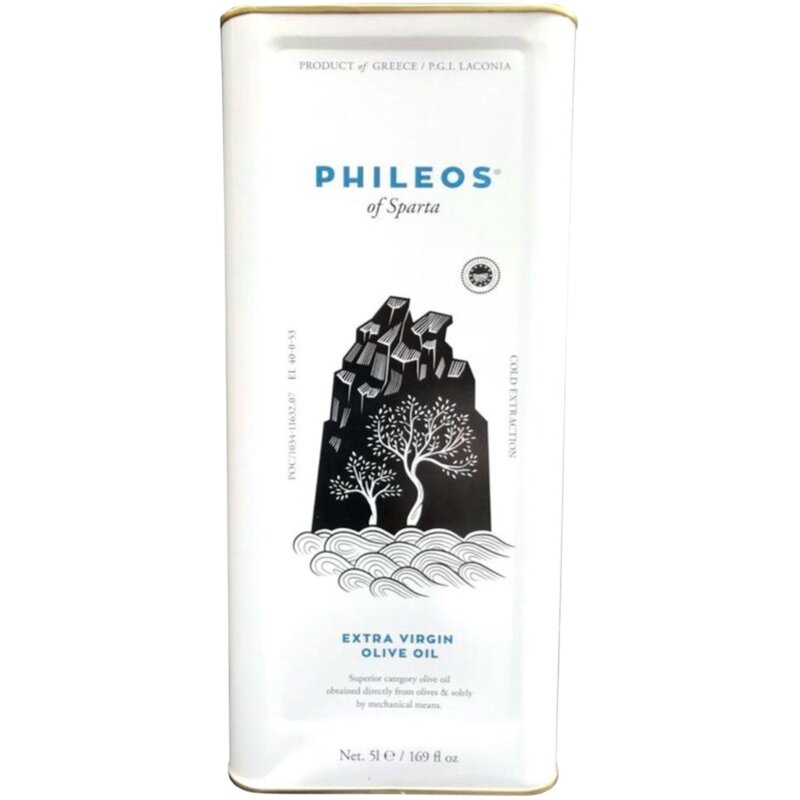 Oliwa z oliwek PHILEOS Phileos of Sparta Extra virgin 5 l