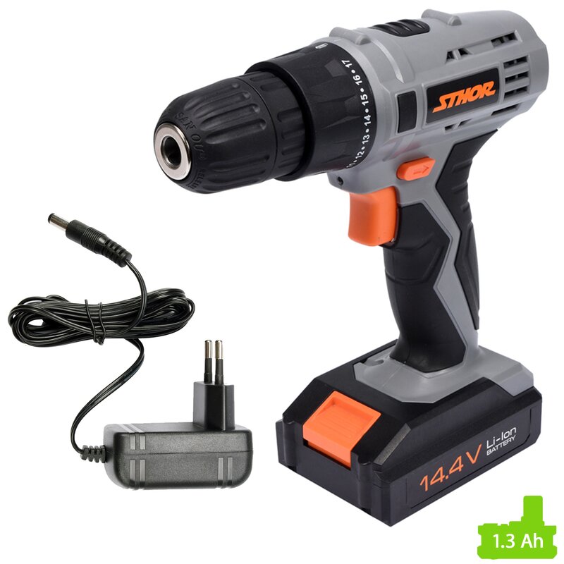 Wiertarko-wkrętarka STHOR 78982 z akumulatorem