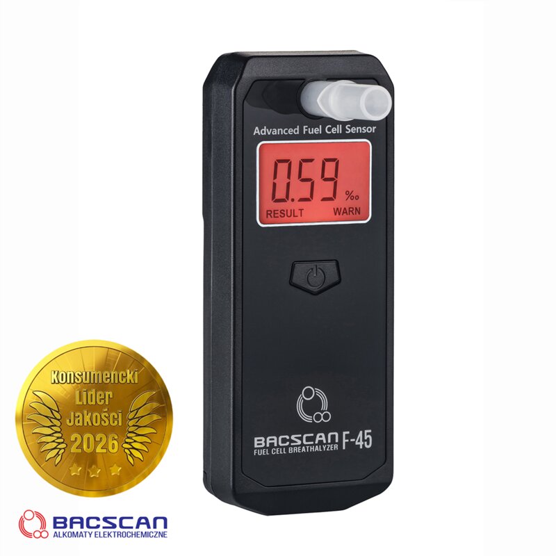 Alkomat BACSCAN F-45 Elektrochemiczny