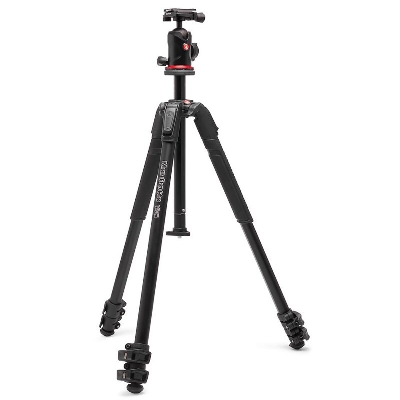 Manfrotto MK190X3-Q6T Statyw 190X Alu Black z głowicą 496 AS