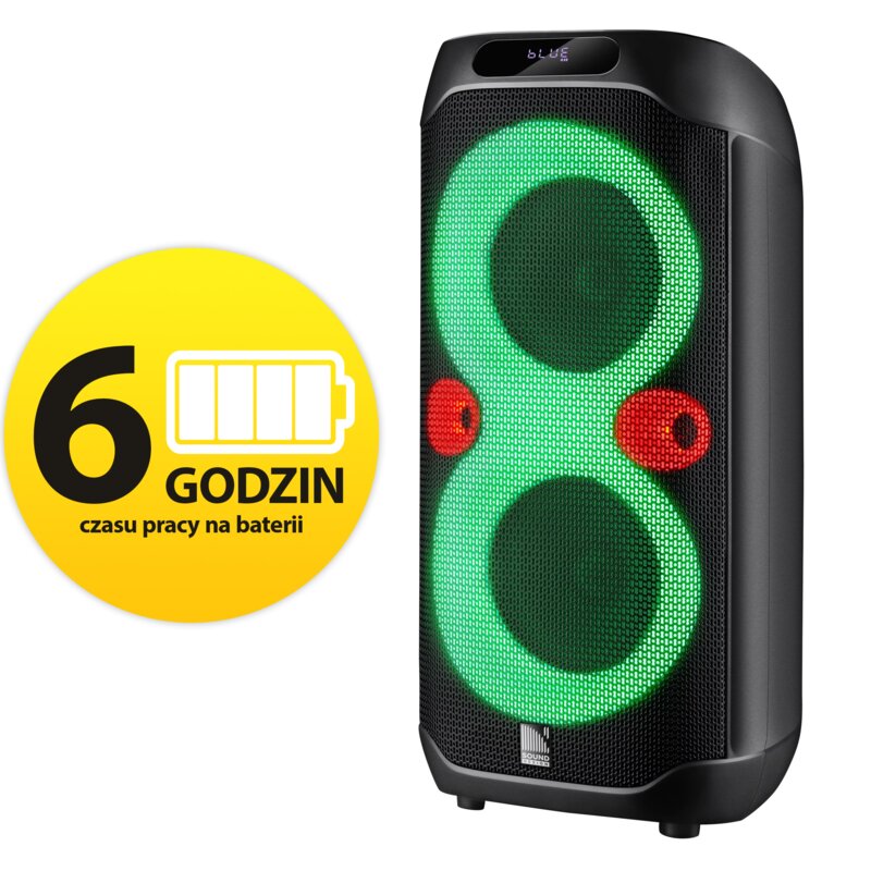 Power audio DEFENDER Boomer 95 Karaoke Czarny