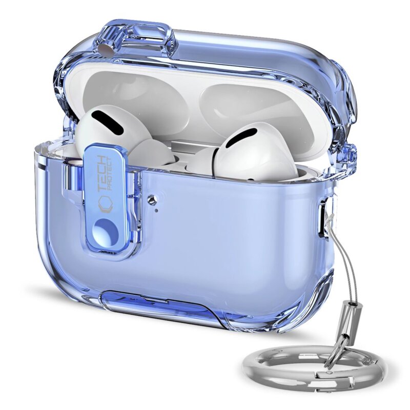 Etui TECH-PROTECT Bounce Pro do Apple AirPods Pro 3 Niebieski