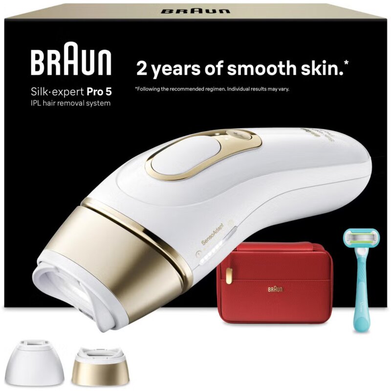 Depilator Braun Silk·expert Pro 5 IPL PL5221 Czujnik Smart SkinProtect