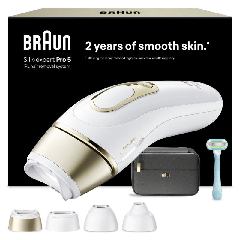 Depilator Braun Silk·expert Pro 5 IPL PL5431 Czujnik Smart SkinProtect