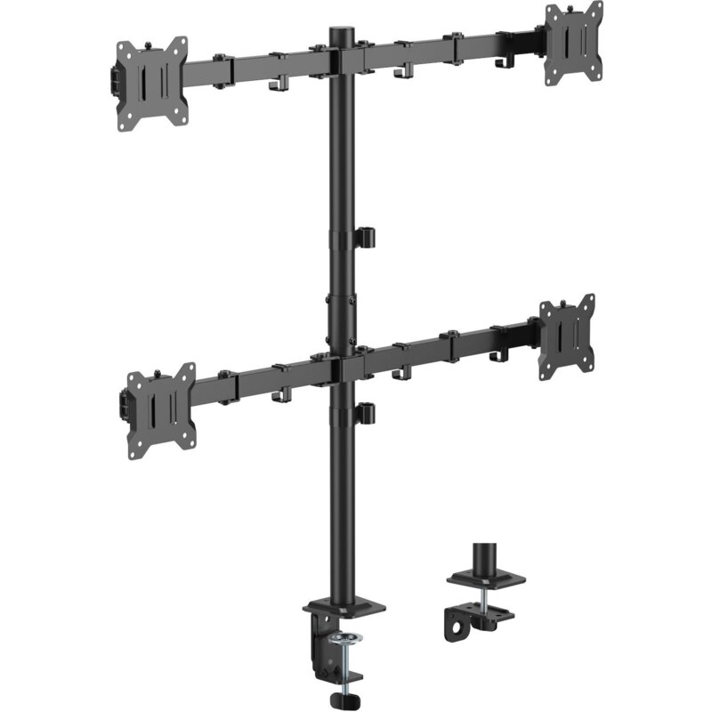 Uchwyt do monitora MOZOS MS04 17-32 cali Czarny
