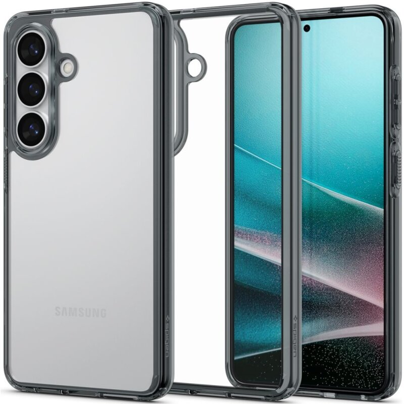 Etui SPIGEN Ultra Hybrid do Samsung Galaxy S26 Przezroczysto-szary