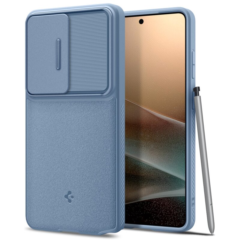 Etui SPIGEN Optik Armor do Samsung Galaxy S26 Ultra Niebieski