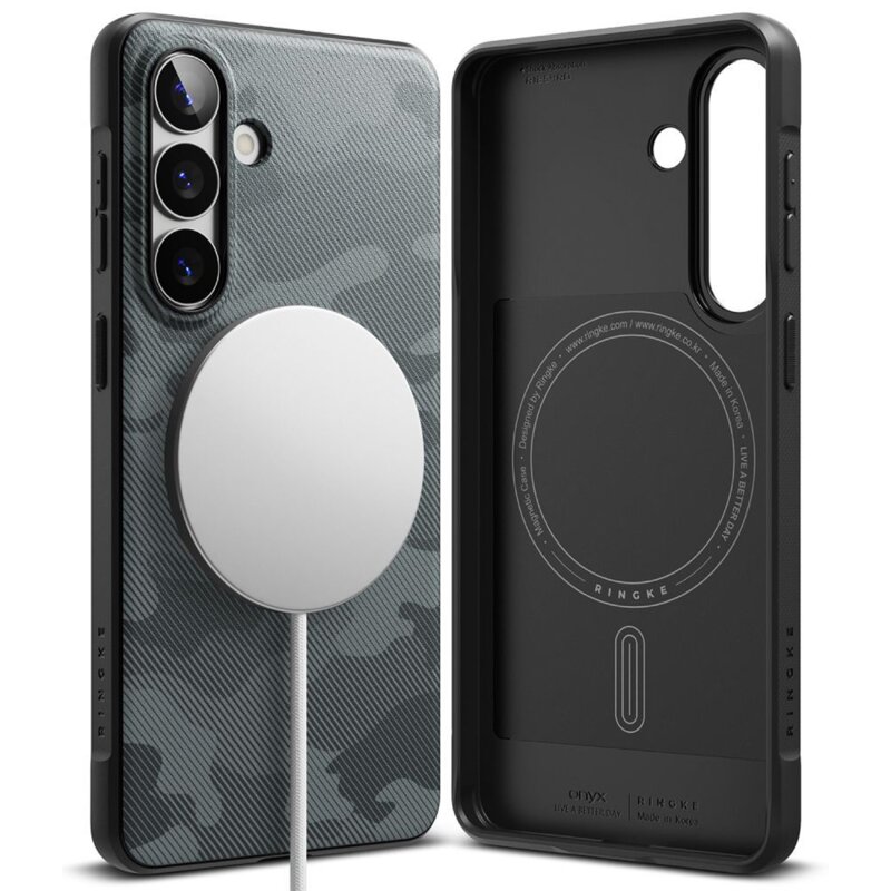 Etui RINGKE Onyx Magnetic MagSafe do Samsung Galaxy S26 Camo Czarny
