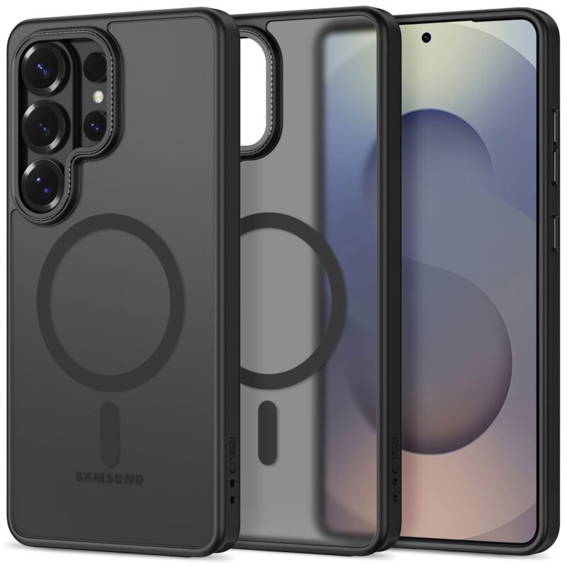 Etui TECH-PROTECT MagCam MagSafe do Samsung Galaxy S26 Ultra Czarny mat