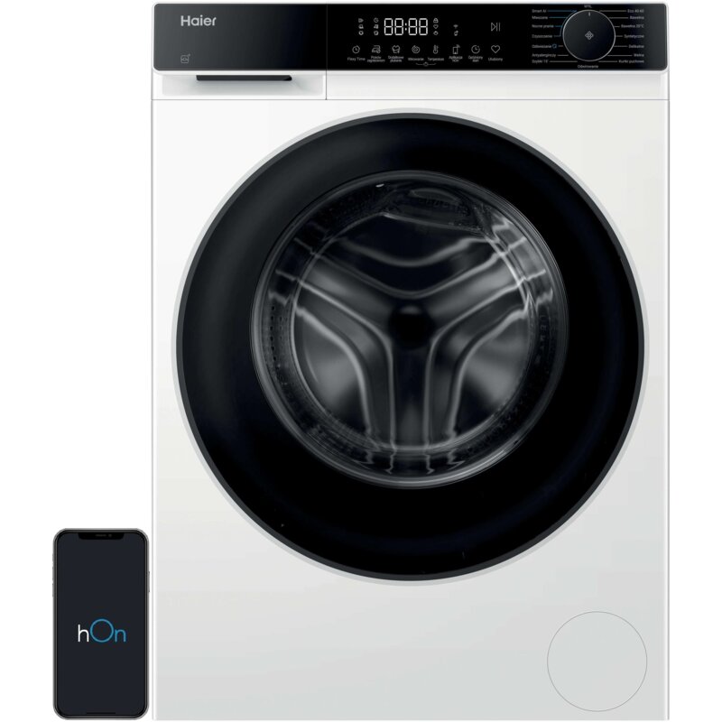Pralka HAIER X5 HW80-BP14357ETUPL 8kg Slim 42.9cm 1400obr AI Smart Sterowanie smartfonem