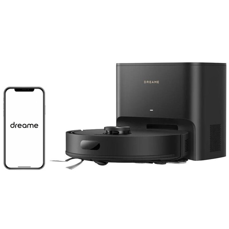 Dreame F20 Plus Funkcja mopowania Stacja oczyszczająca Tworzenie mapy pomieszczenia 74dB Czarny