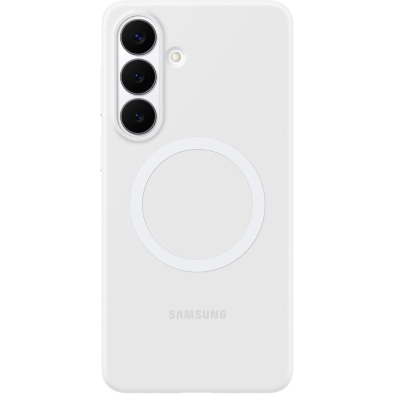 Samsung Silicone Magnet do Galaxy S26+ Biały