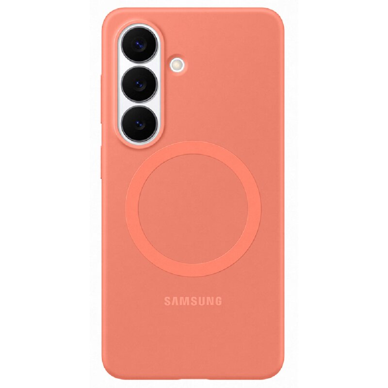 Etui SAMSUNG Silicone Magnet Case do Galaxy S26 Koralowy EF-ES942COEGWW