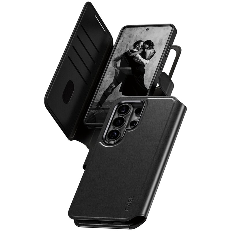 Etui PanzerGlass Tango 2w1 Wallet Case Samsung Galaxy S26 Ultra czarne