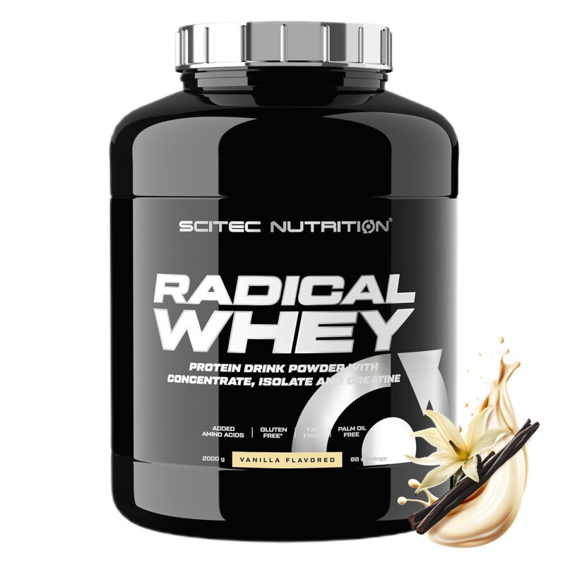 Odżywka białkowa SCITEC NUTRITION Radical Whey Waniliowy (2000 g)