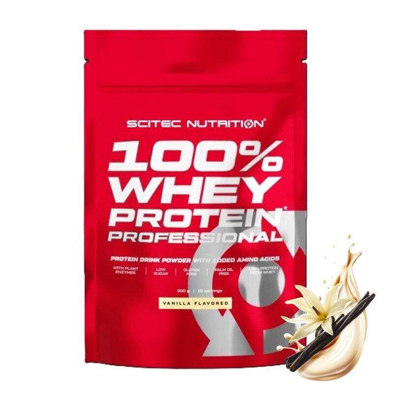 Odżywka białkowa SCITEC NUTRITION Whey Protein Professional Waniliowy (500 g)