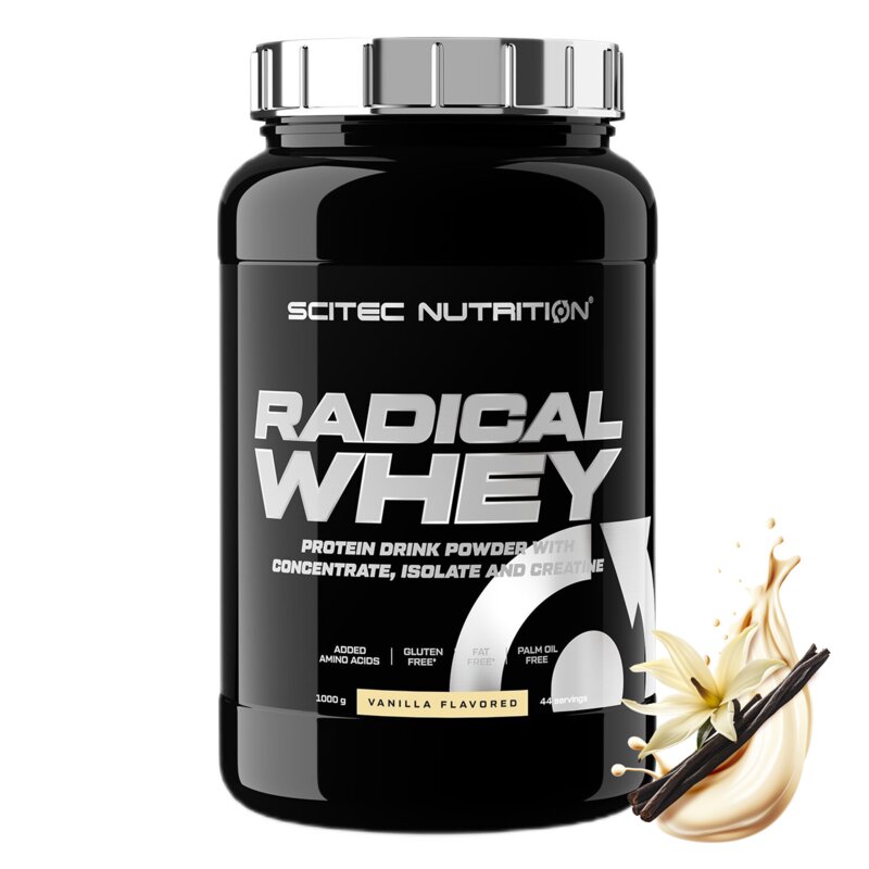 Odżywka białkowa SCITEC NUTRITION Radical Whey Waniliowy (1000 g)