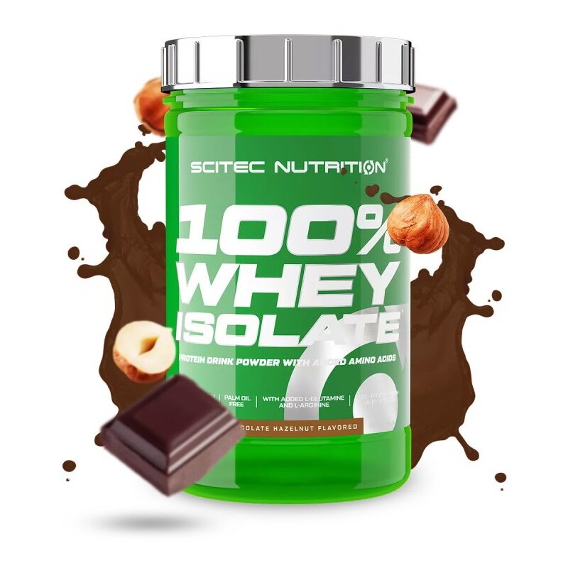 Odżywka białkowa SCITEC NUTRITION 100 Whey Isolate Czekoladowo-orzechowy (700 g)