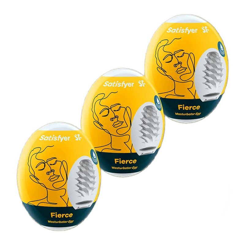 Zestaw masturbatorów SATISFYER Fierce 3 szt.
