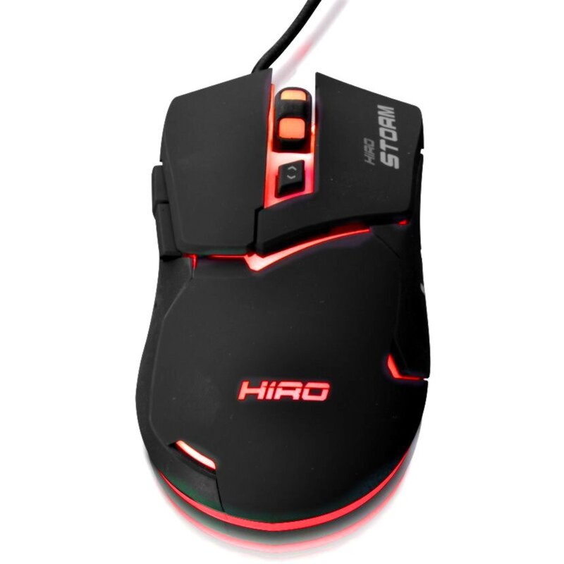 Mysz HIRO Storm Czarny