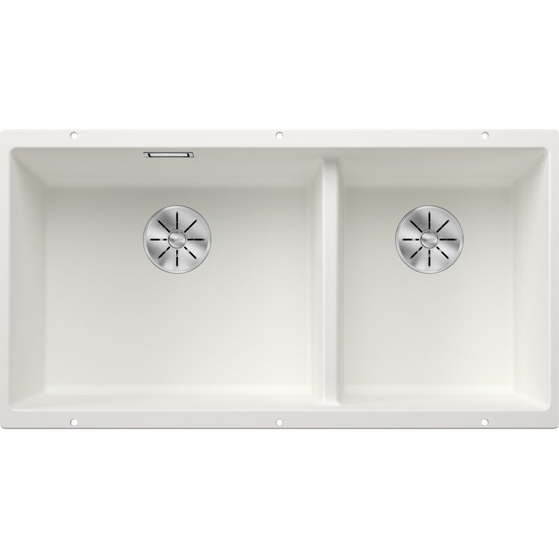 Zlewozmywak BLANCO Subline 480/320-U 523588 Biały
