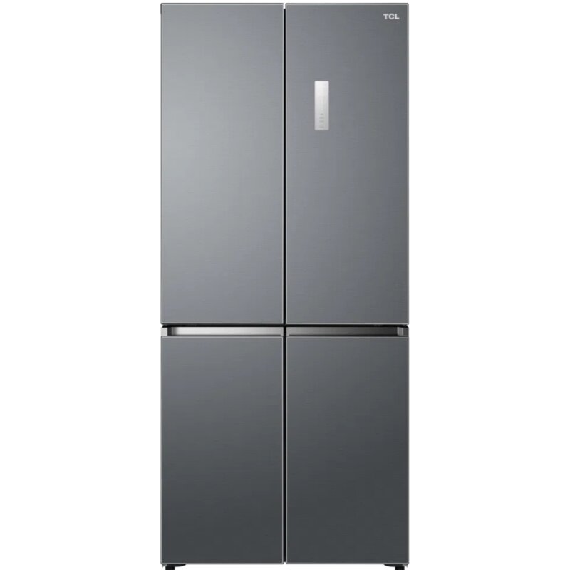 Lodówka TCL AI RC521CXE0 Side by Side No Frost 190cm Inox