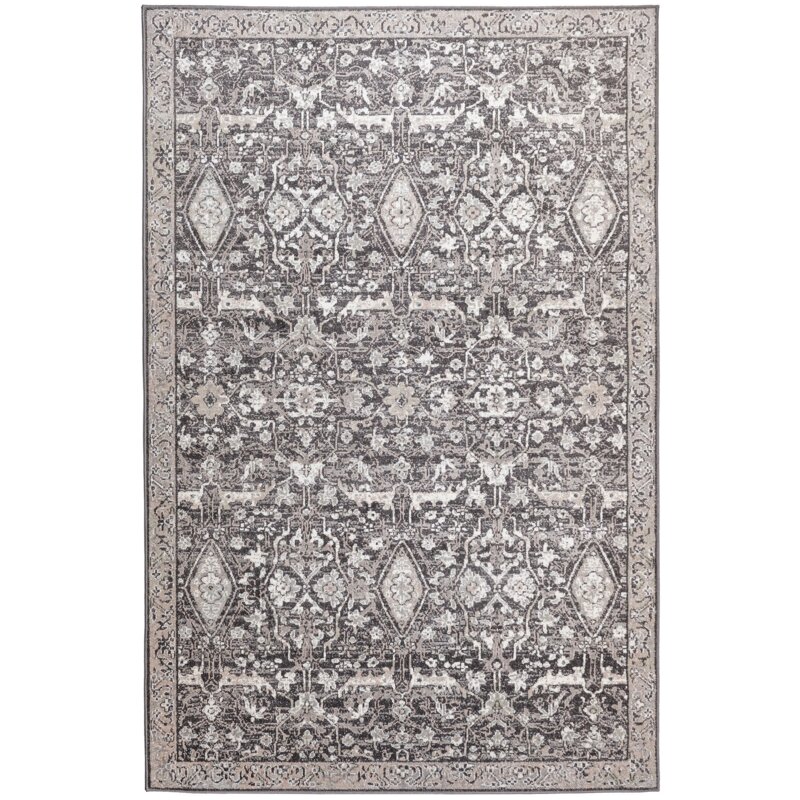 Dywan wewnętrzny MULTIDECOR Tanisero Vintage Orientalny 133 x 190 cm Szary