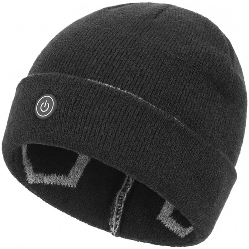 Podgrzewana czapka MISSION AIR E-hat Czarny