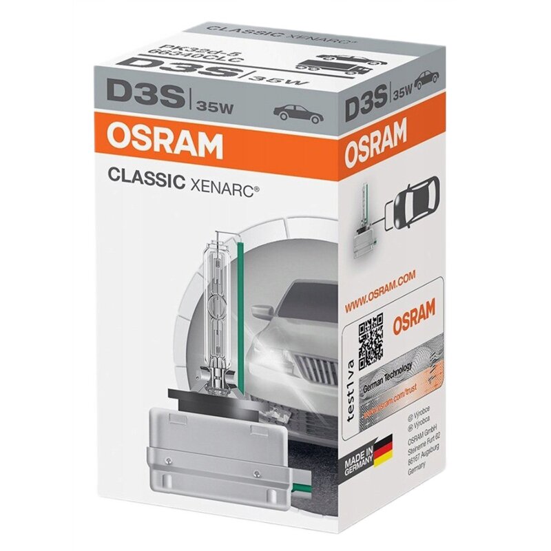 Żarówka samochodowa OSRAM Classic Xenarc D3S