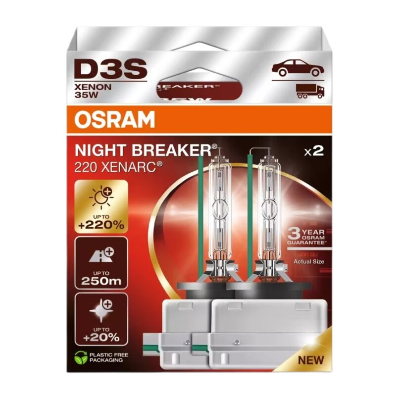 Żarówka samochodowa OSRAM Xenarc Night Breaker 220 D3S (2 szt.)