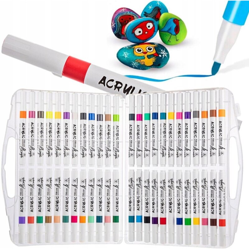 Zestaw markerów akrylowych EXTRALINK (48 sztuk)