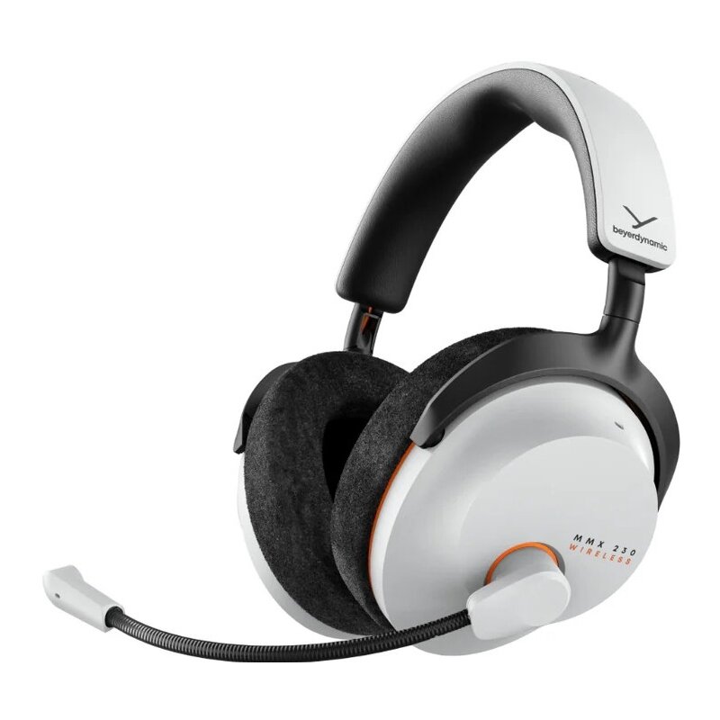 Słuchawki BEYERDYNAMIC MMX 230 Bezprzewodowe, Nauszne, ANC, Dźwięk przestrzenny Biało-czarny