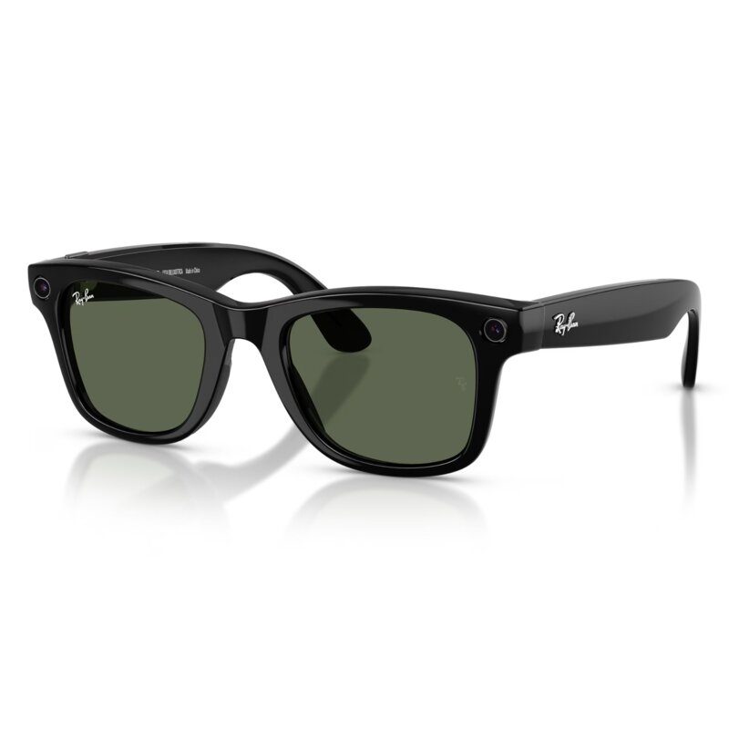 Okulary META Ray-Ban Wayfarer Gen 2 Czarny połysk