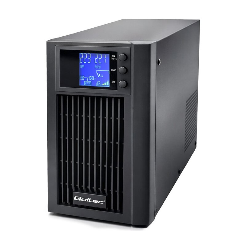 Zasilacz UPS QOLTEC Pure Sine Wave 52642 3000VA 2400W
