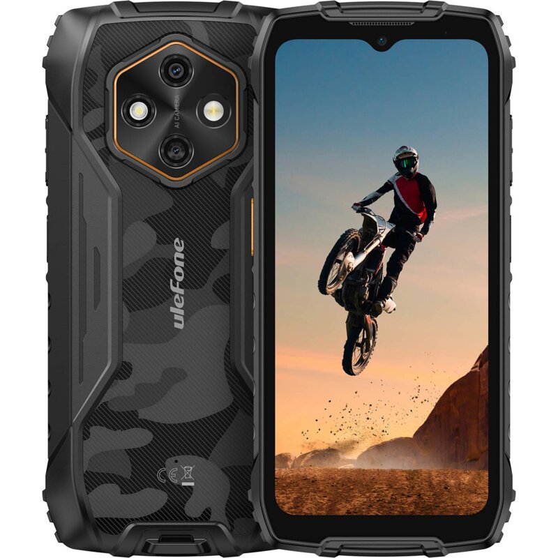Smartfon ULEFONE RugKing 4 Pro 8/256GB 6.56" 120Hz Czarny